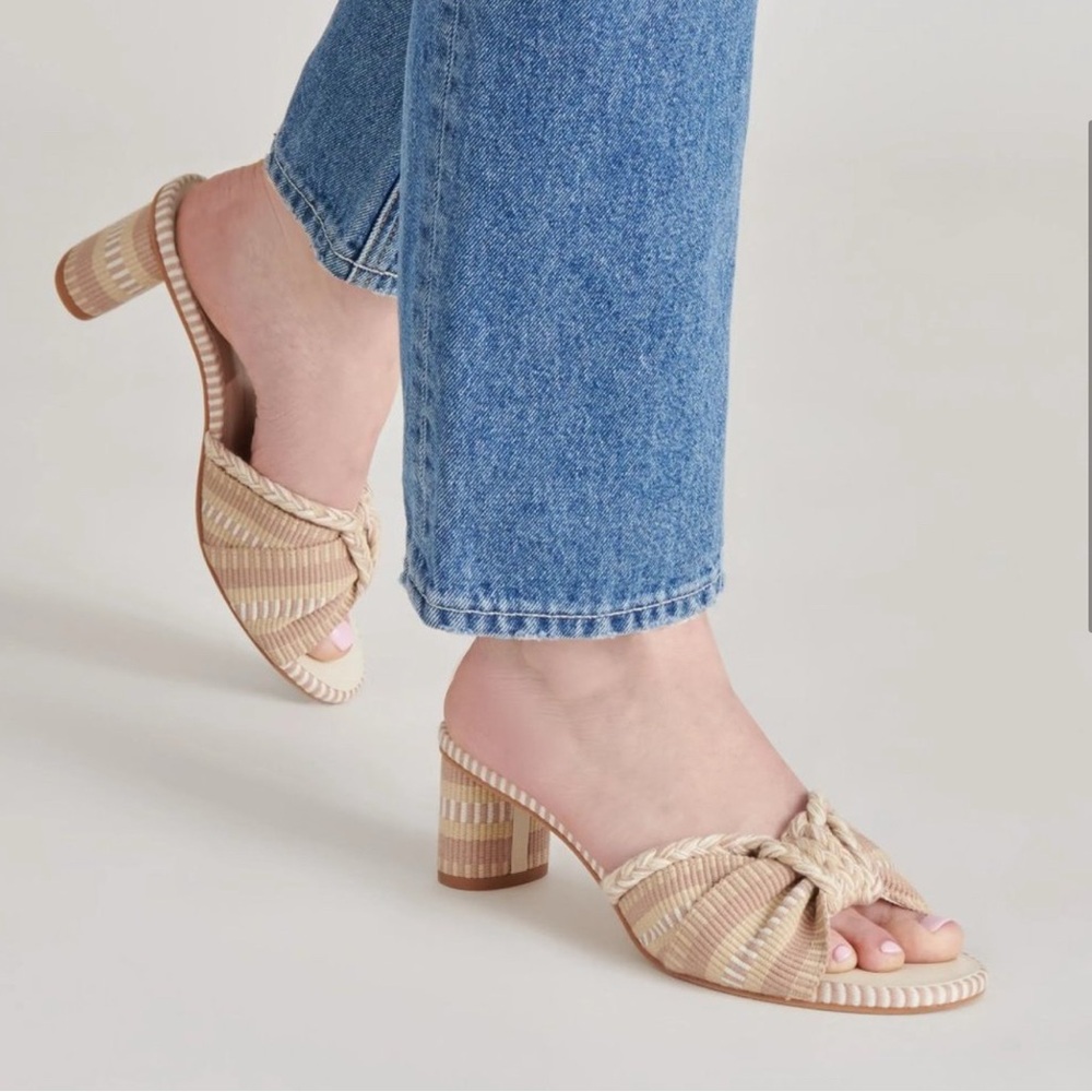 Dolce Vita Dallie Heeled Sandals - Size 7.5